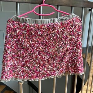 Girls sequined skirt